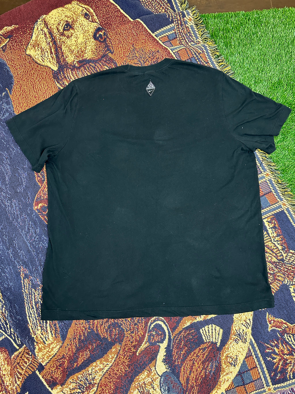 Nike Vintage Tee with Basketball Man Patchwork