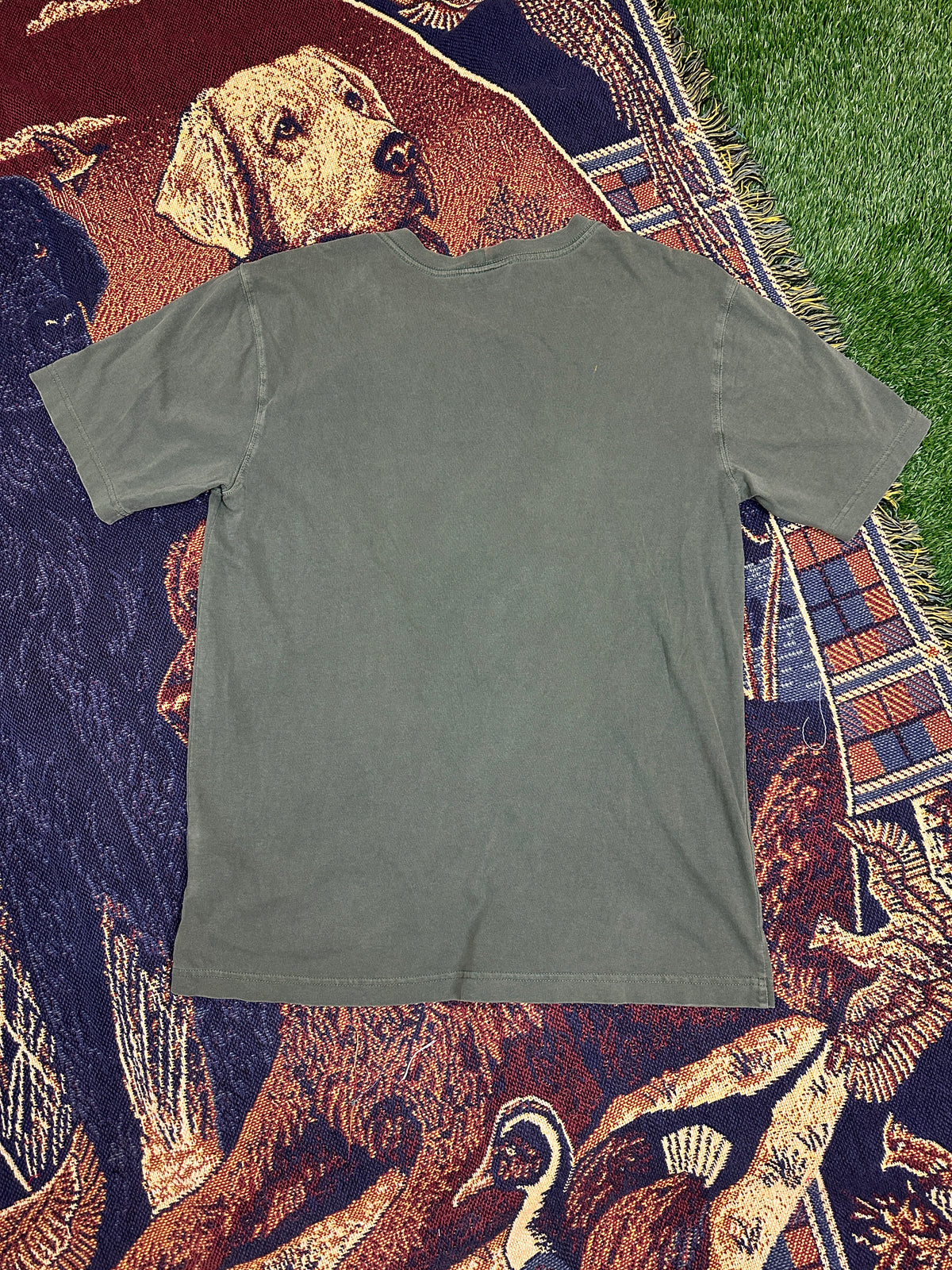 Harley Davidson Vintage Tee with Basketball Man Patchwork