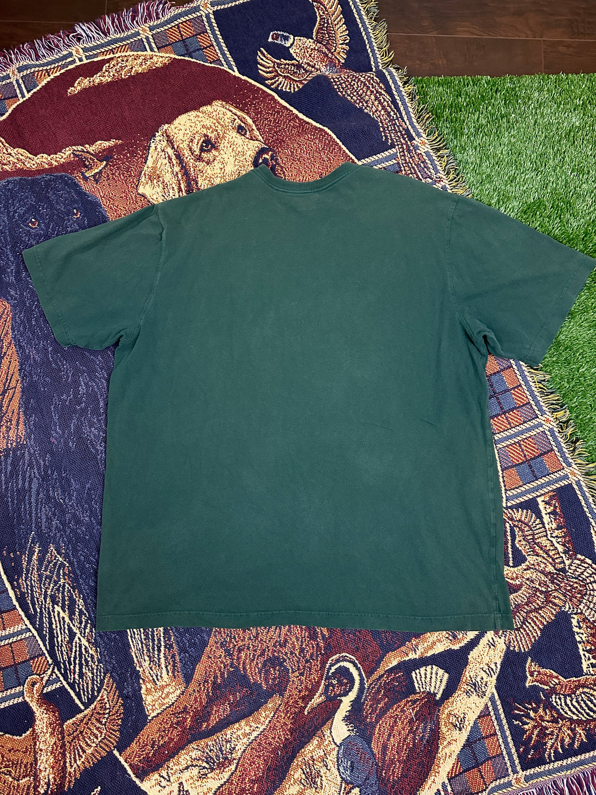 Carhartt Vintage Tee with Basketball Man Patchwork