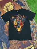 ACDC Vintage Tee with Basketball Man Patchwork