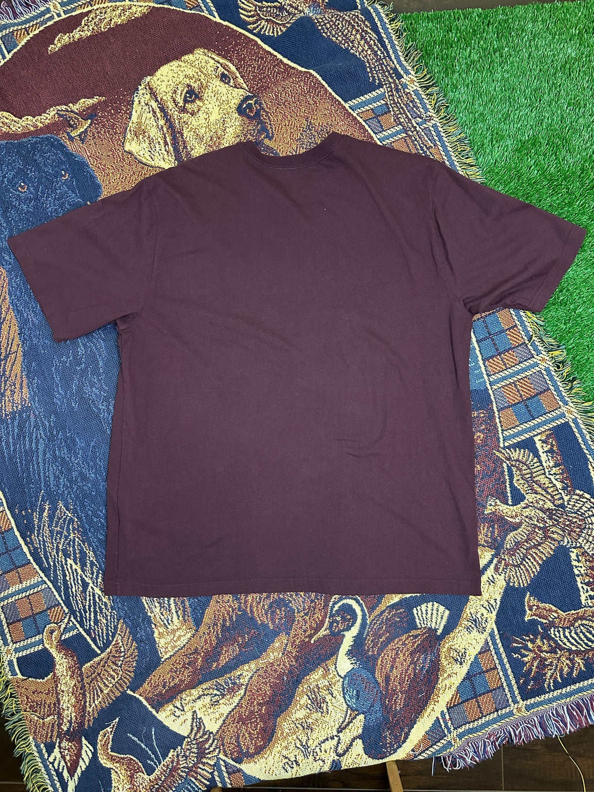 Carhartt Vintage Tee with Basketball Man Patchwork