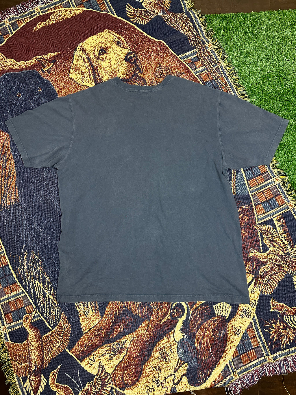 Carhartt Vintage Tee with Basketball Man Patchwork