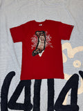 Crooks & Castle Tee Vintage with Basketball Man Patch