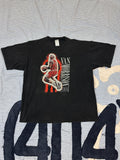 Morrison Vintage Tee with Basketball Man Patchwork